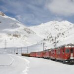Swiss Alps Bernina Red Train and St. Moritz Full Day Tour from Milan - The coach ride to St. Moritz