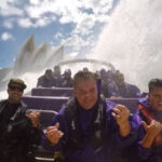 Sydney Harbour Jet Boat Adventure - The harbour sights between the spins