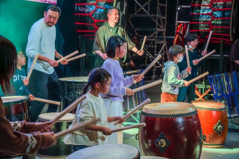 TEMPO HARBOR THEATER: WADAIKO RHYTHM QUEST Admission Ticket - Learning the rhythm, one strike at a time