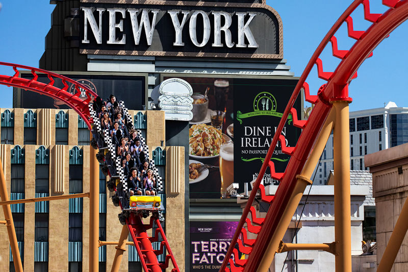 The Big Apple Coaster Admission in Las Vegas - What the ride is like