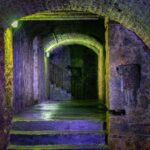 The Edinburgh Vaults & Graveyard Tour - The stone circle adds witchcraft lore