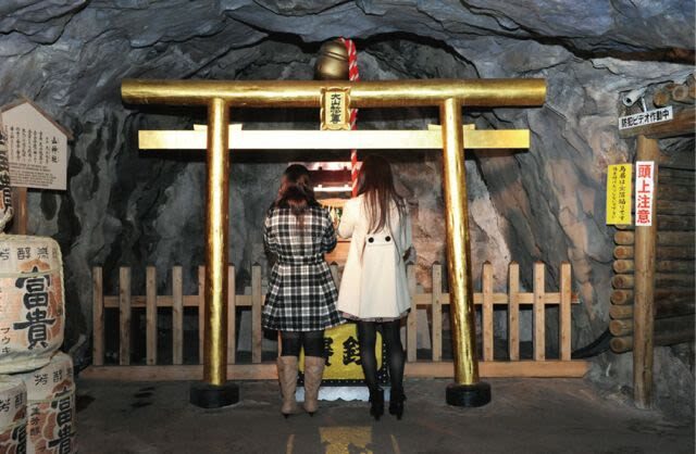 Toi Gold Mine (Toi Kinzan) Admission Ticket - From the tunnel to the Golden Torii