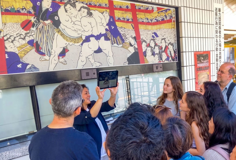 Tokyo Authentic Sumo with journalist walks - A journalist’s view of sumo