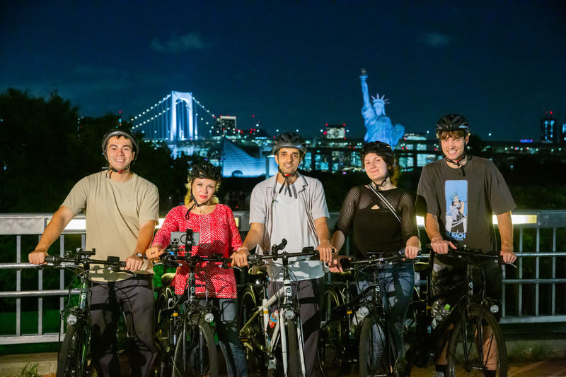 Tokyo Bay Small Group Sunset E-Bike Tour - E-bike assistance lowers the effort