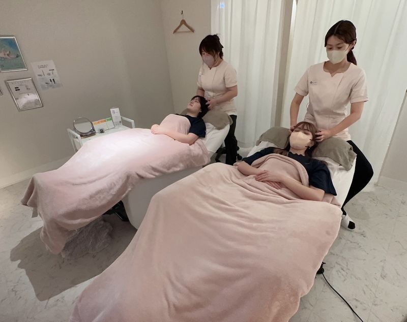 Tokyo Dry Head SPA Iyasheep Gotanda Branch - What happens during the 70 minutes