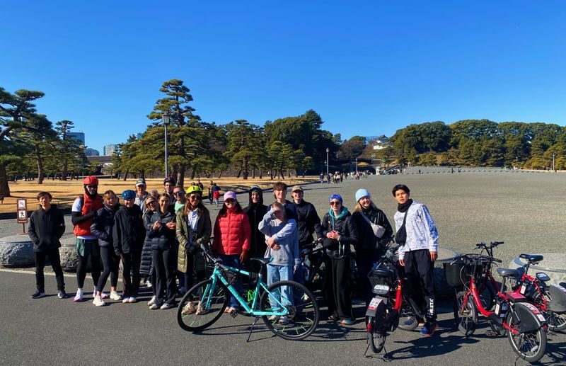 Tokyo Imperial Palace & Shibuya Bike Tour with Guide - A brisk ride, not a slow sightseeing stroll