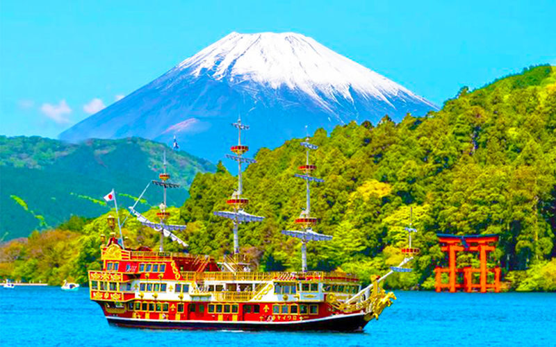 Tokyo Mt. Fuji & Hakone Full-Day Cruise Tour - The ropeway gives you a different view