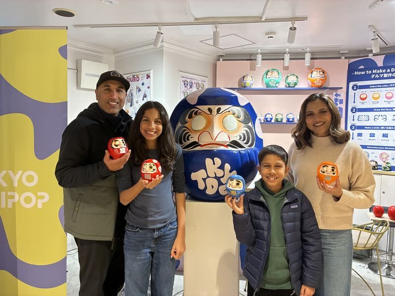 Tokyo: Paint Your Own Daruma - Japanese Good Luck Charm - Meeting at Okazaki Building
