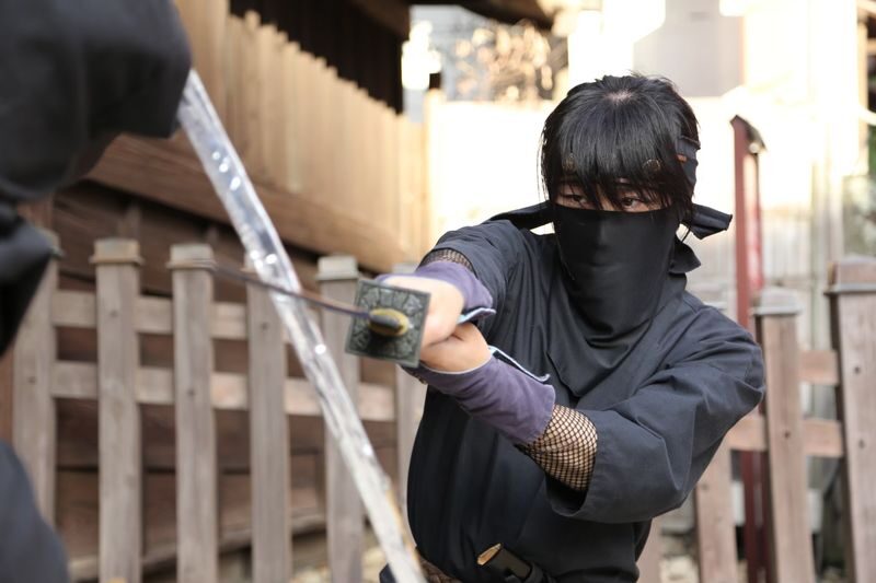 Tokyo: Phantom One - Jikukan Adult Ninja Training Experience - The daikon cut is the hands-on highlight