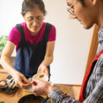 Tokyo Private Japanese Curry Class: Katsu or Veggie Curry - A sesame-dressed side and a meal at the end