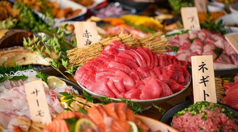 Tokyo Seafood Buffet Restaurant-Iroha & Tuna Filleting Show optional - Choosing between Iroha, Matsuri and Utage