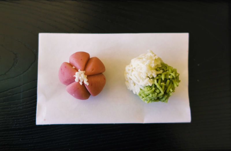 Traditional Japanese Sweets Making Workshop in Nagoya - Shaping two seasonal sweets