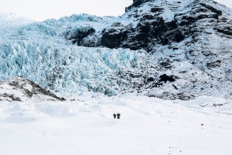Vatnajökull Ice Cave & Glacier Hiking Experience - Walking Falljökull’s changing ice