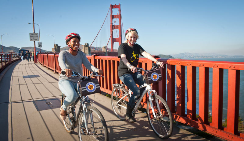 Visit Alcatraz + Golden Gate Bridge Bike Tour (2-Day) - Alcatraz: ferry over, audio tour through the prison