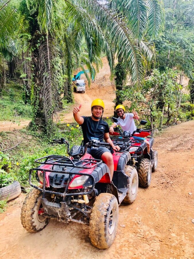 White Water Rafting, Flying Fox and ATV from Krabi - Flying fox is a small bonus