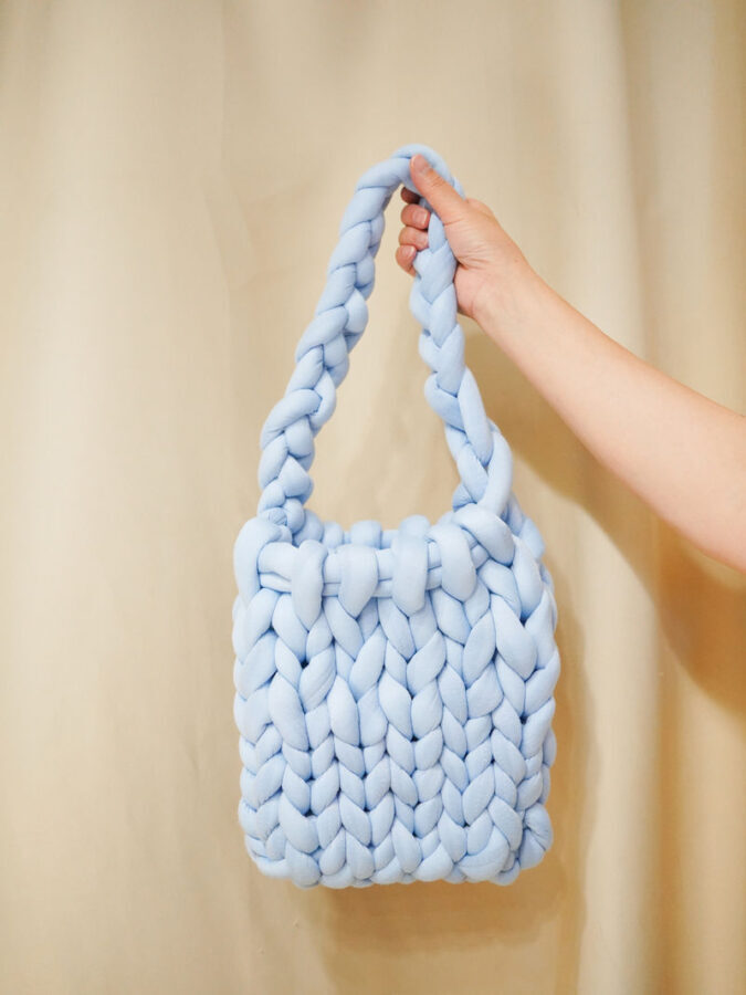 Woven Bag Workshop - Choose a color, then settle into the technique