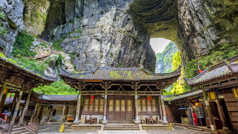 Wulong Karst & Fairy Mountain Full-Day Small Group Tour - Longshuixia Fissure Gorge: a cooler, narrower walk