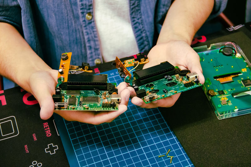 +Y workshop: Gameboy modding - Choose a color combination that feels like yours