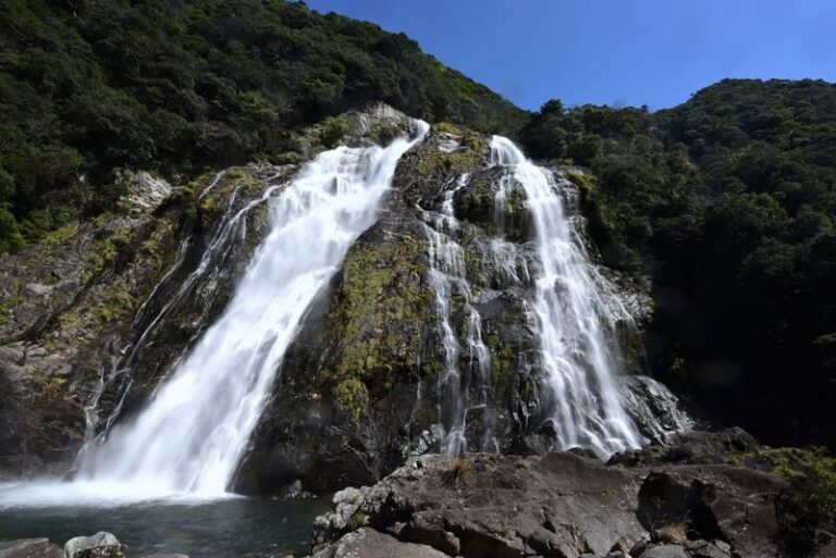 Yakushima UNESCO Forest & Waterfalls Tour - Okawa Falls brings the island’s power close