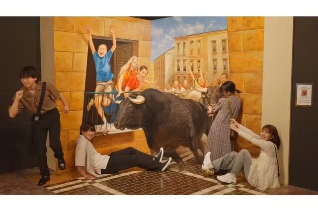 Yokohama Trick Art Museum - A playful trip through time, with a few optical puzzles
