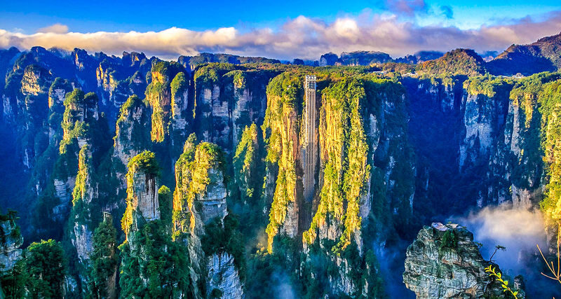 Zhangjiajie 2-Day National Park & Tianmen Mountain Tour - Day one in Zhangjiajie National Forest Park