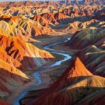 Zhangye Rainbow Danxia + Pingshan Lake Grand Canyon Day Tour (Optional Off-Road Vehicle and Camel Riding) - Morning at Pingshan Lake Grand Canyon