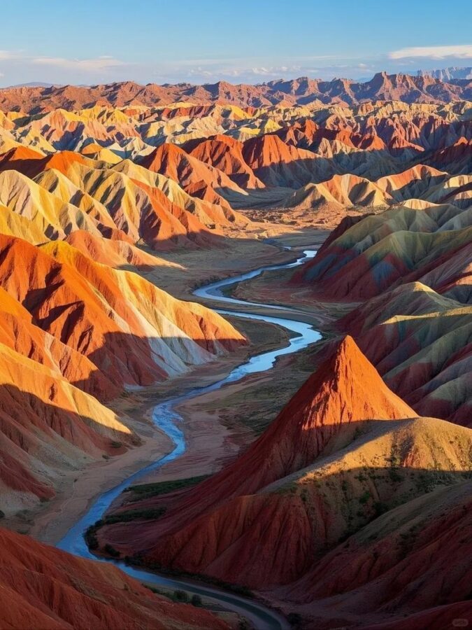 Zhangye Rainbow Danxia + Pingshan Lake Grand Canyon Day Tour (Optional Off-Road Vehicle and Camel Riding) - Morning at Pingshan Lake Grand Canyon