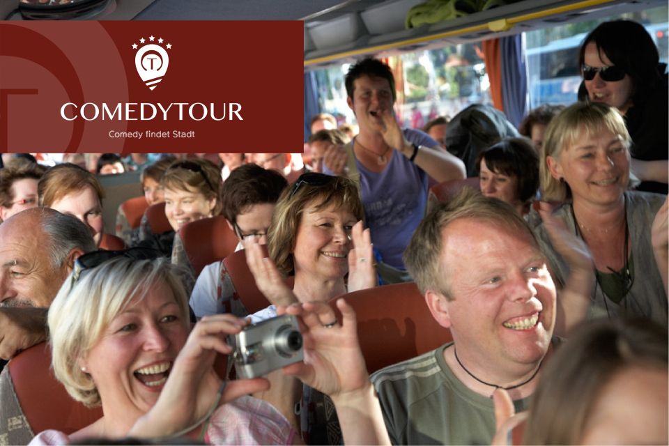 Berlin: 1.5-Hour Comedy Bus Tour in German - Highlights of the Tour