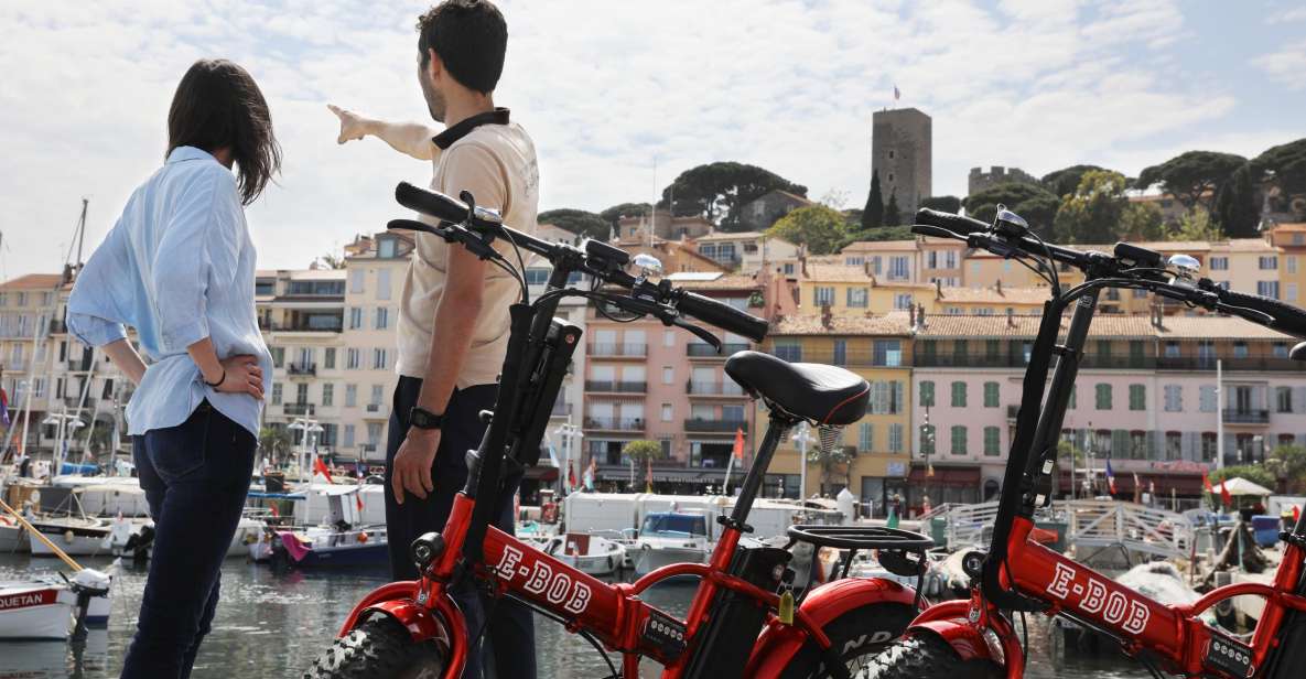 Cannes 2.5-Hour E-bike Tour - E-bike Tour Route