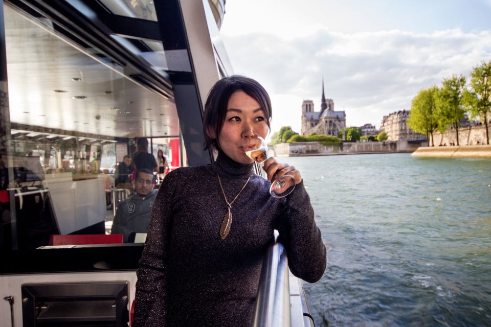 Paris: Evening Seine River Cruise With 3 Champagne Tastings - Reserve Now & Pay Later