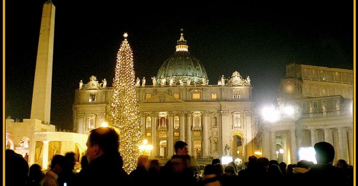 Rome: Christmas Eve City Tour & Mass at St. Peters Basilica - Experience Highlights