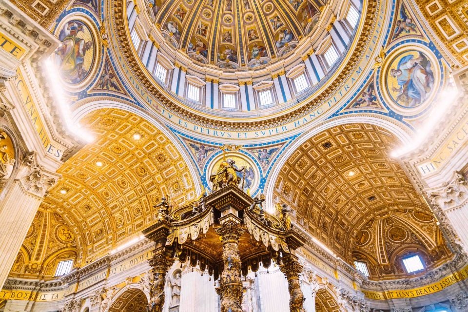 Rome: Vatican Museum, Sistine Chapel&St Peters Guided Tour - Exploring the Magnificent Sistine Chapel