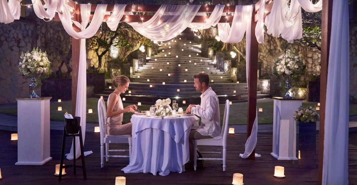 Ubud: Romantic 6-Course Candlelight Dinner in Ubud Valley - Dietary Options and Pickup Service