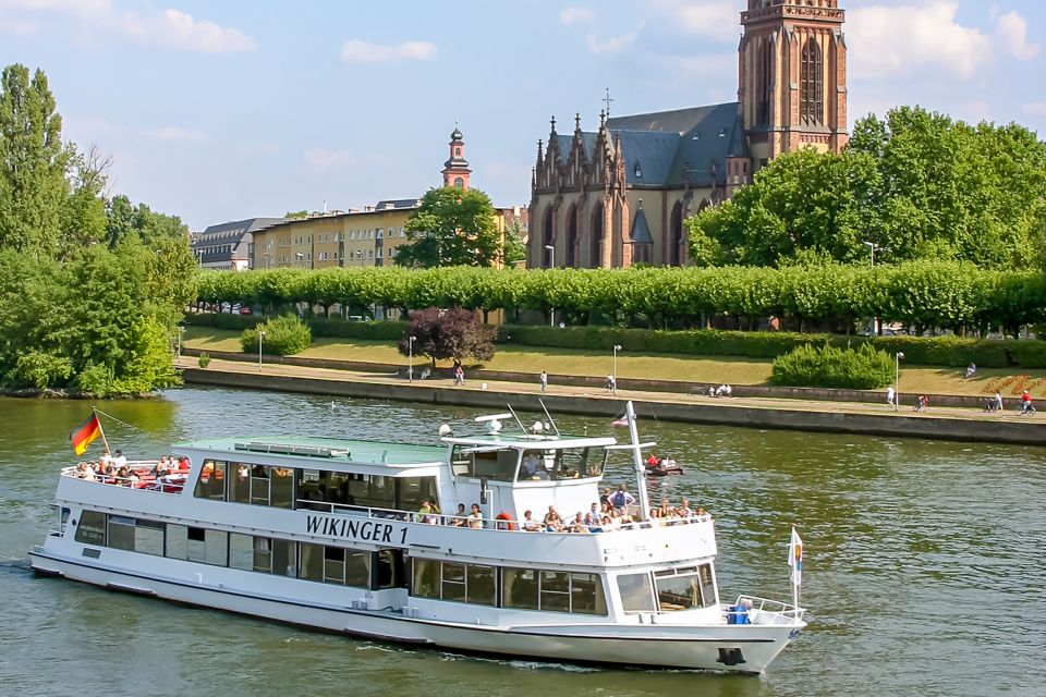 Frankfurt: River Main Sightseeing Cruise With Commentary - Highlights of the Sightseeing Cruise