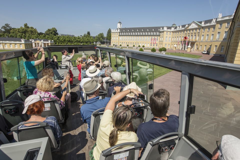 Karlsruhe: 24-Hour Hop-On Hop-Off Sightseeing Bus Ticket - Tour Guide and Language Options