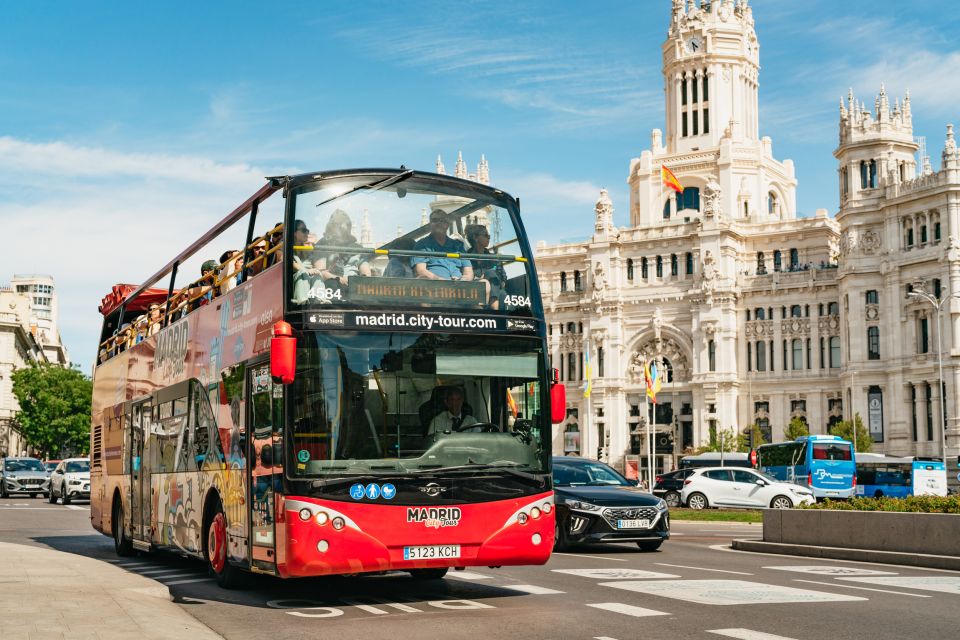 Madrid: 1 or 2 Day Hop-On Hop-Off Sightseeing Bus Tour - Transportation
