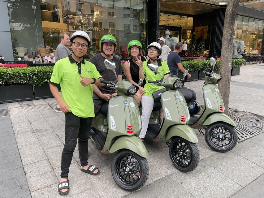 Saigon: Night Craft Beer and Street Food Tour By Vespa - Pickup Service and Starting Time