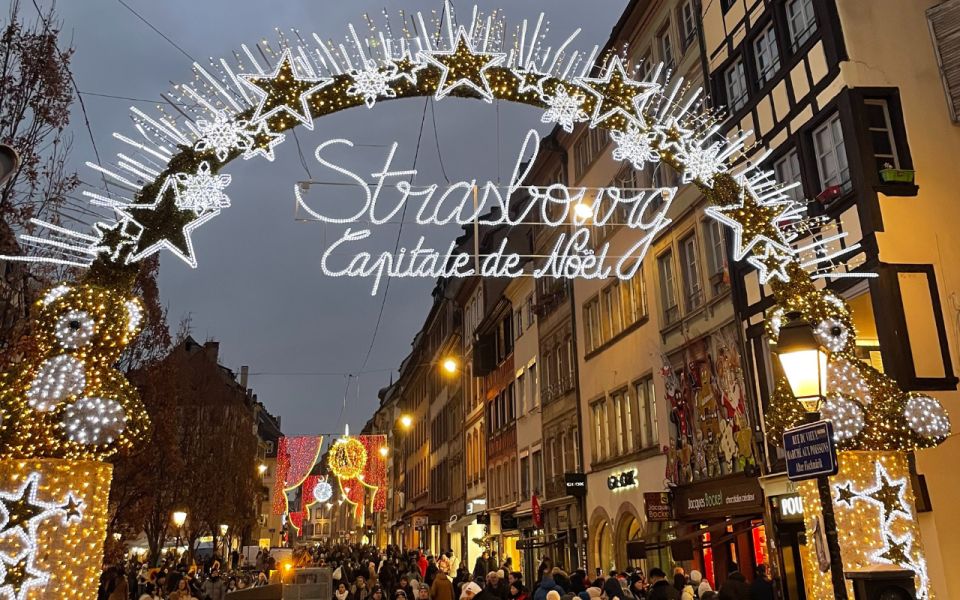 Strasbourg: Christmas Markets Walking Tour With Mulled Wine - Full Description