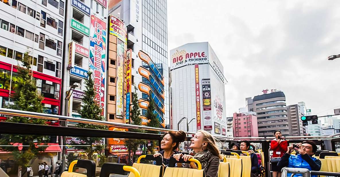 Tokyo: Hop-On Hop-Off Sightseeing Bus Ticket - Routes
