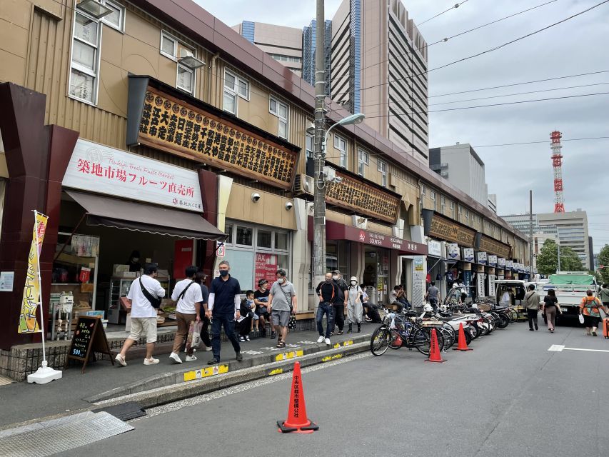 Tsukiji: Outer Market Walking Tour & Sake Tasting Experience - Full Description
