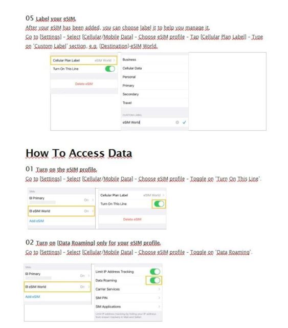 E-Sim UK Unlimited Data - Booking Information