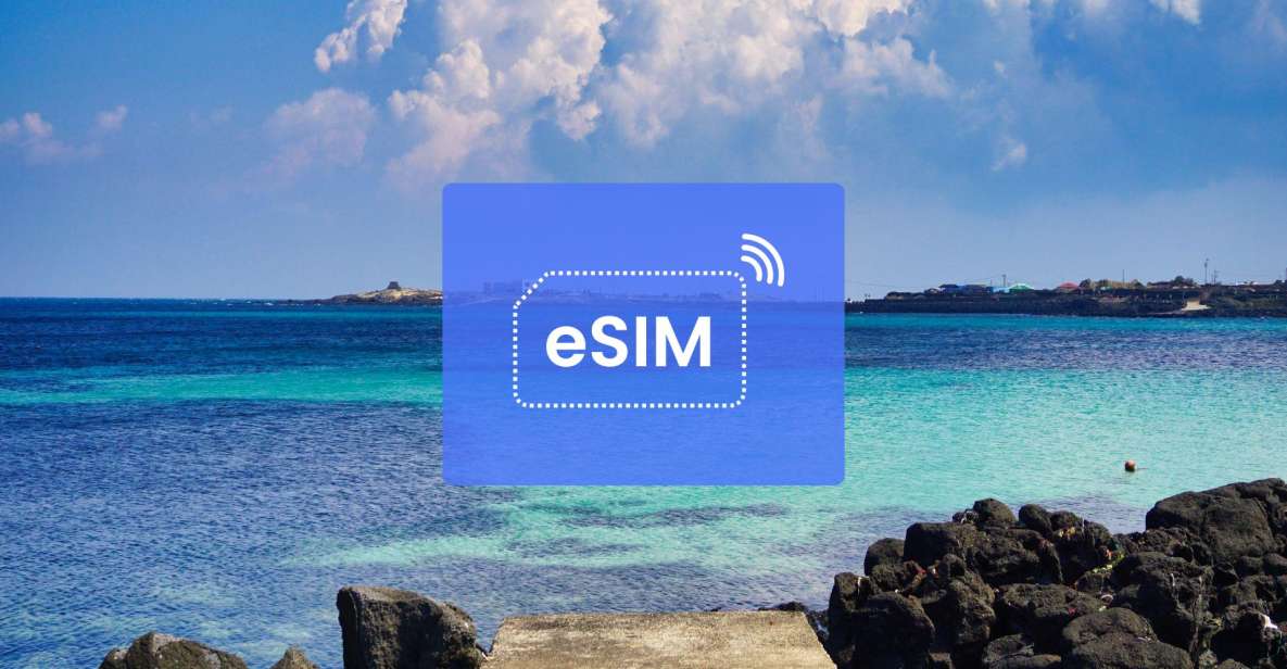 Jeju South Korea/ Asia Esim Roaming Mobile Data Plan