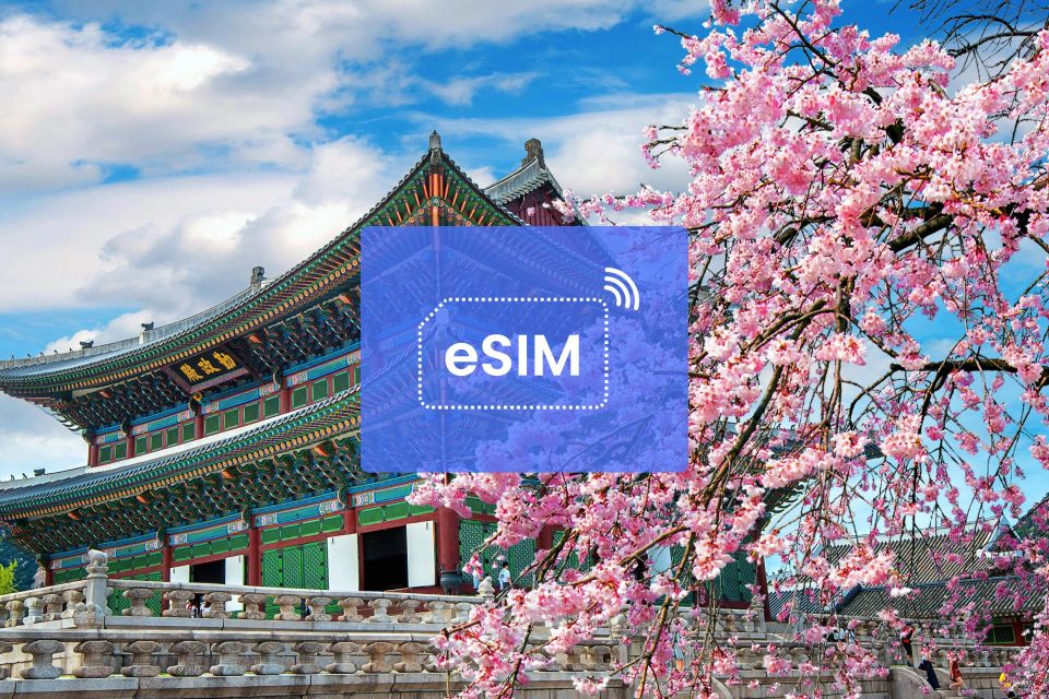 Seoul: South Korea/ Asia Esim Roaming Mobile Data Plan - Coverage in 22 Asian Countries