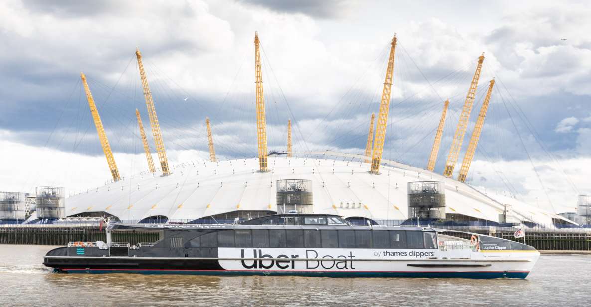 London: Uber Boat by Thames Clippers Single River Ticket - Similar Options