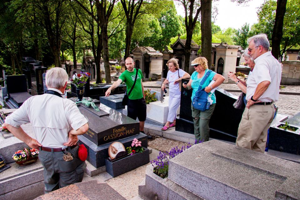 Paris: Famous Graves of Père Lachaise Small Group Tour - Booking Information