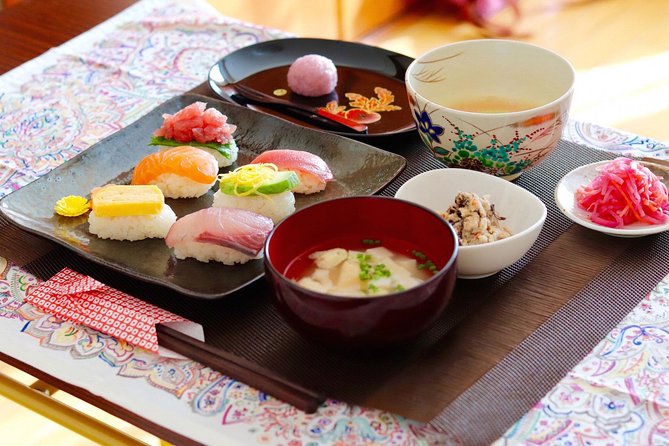 Sushi or Obanzai Cooking and Matcha With a Kyoto Native in Her Home - Cultural Insights From a Kyoto Native