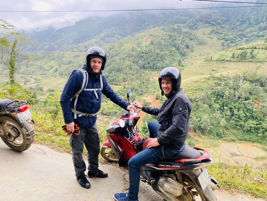 Sa Pa: Guided Motorbike Tour to Ethnic Villages With Lunch - Lunch in Hang Da With Spectacular Views