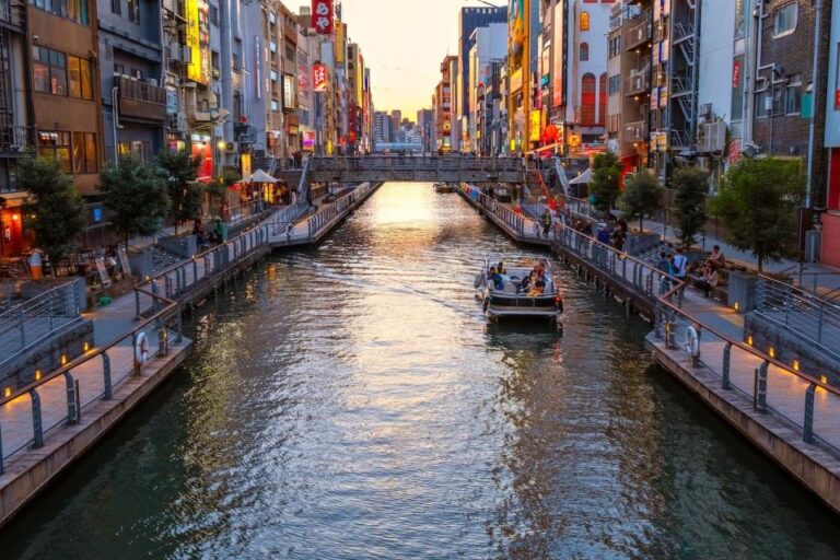 A Magical Evening in Osaka: Private City Tour