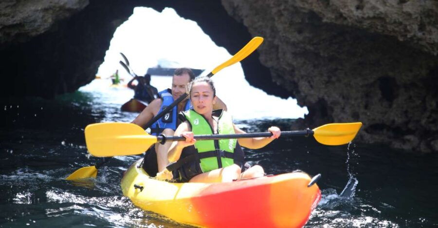 Albufeira: 2-Hour Caves and Cliffs Kayaking Experience
