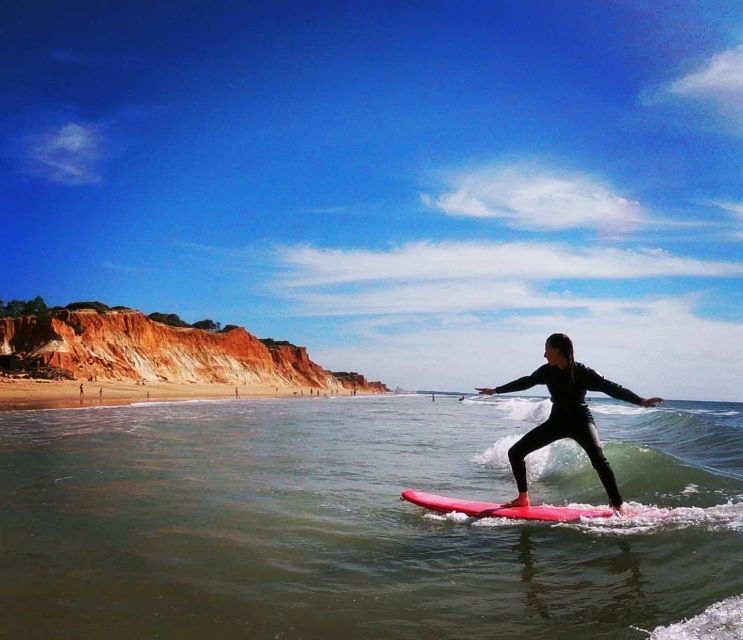 Albufeira: 2-Hour Falesia Beach Surf Lesson